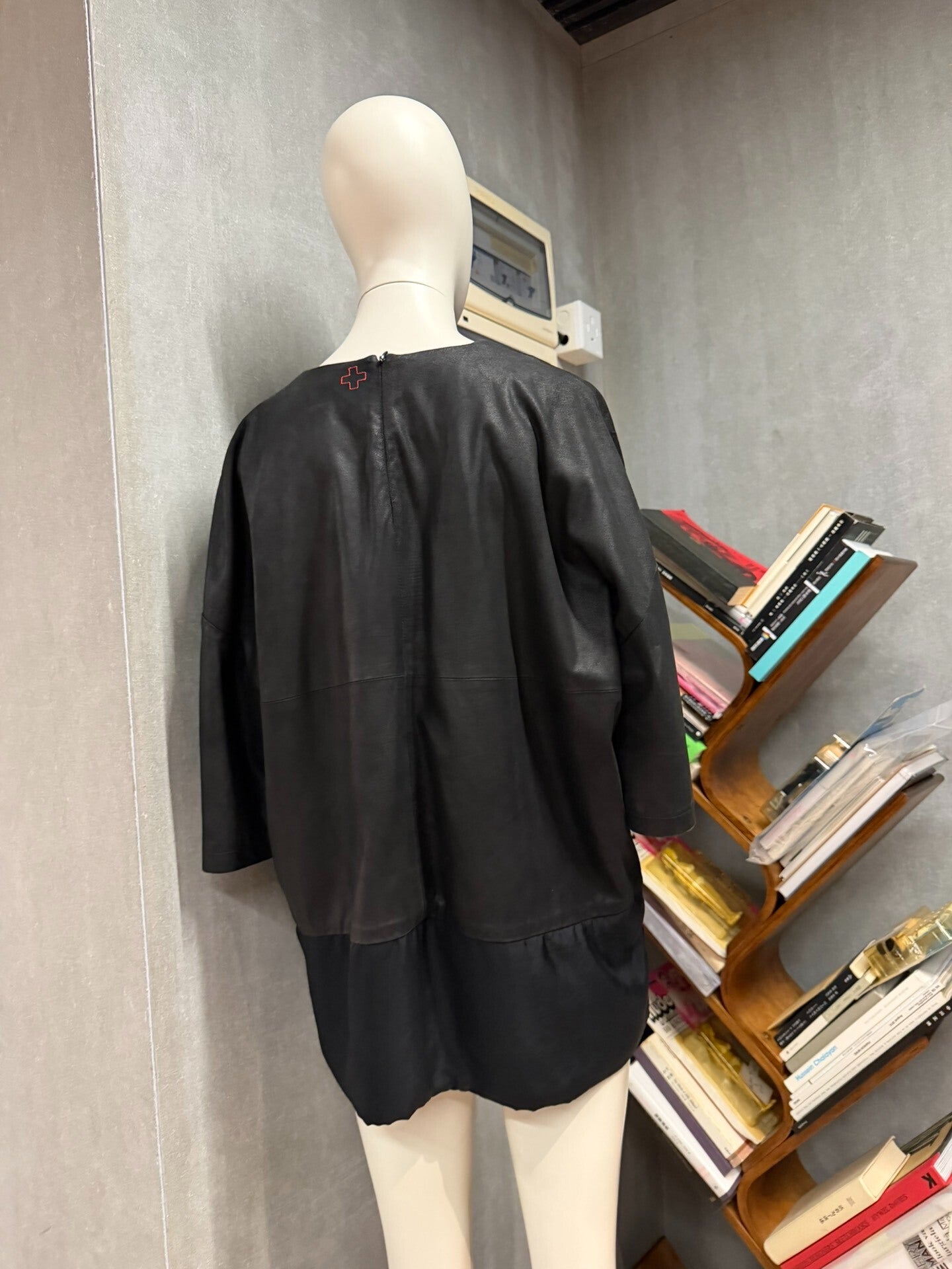 A.F. Vandevorst Leather Nurse Shirt