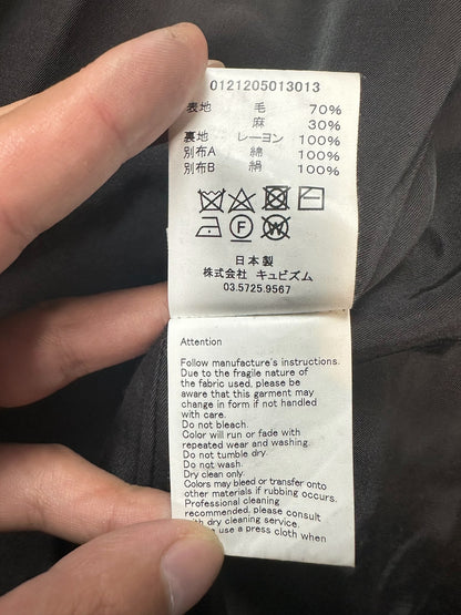 visvim wool blend hammon coat