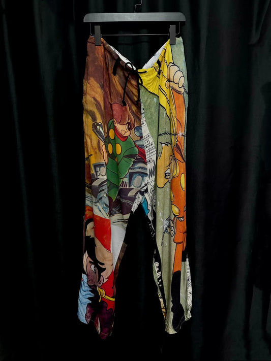 yohji yamamoto wide-leg pants tribute artwork