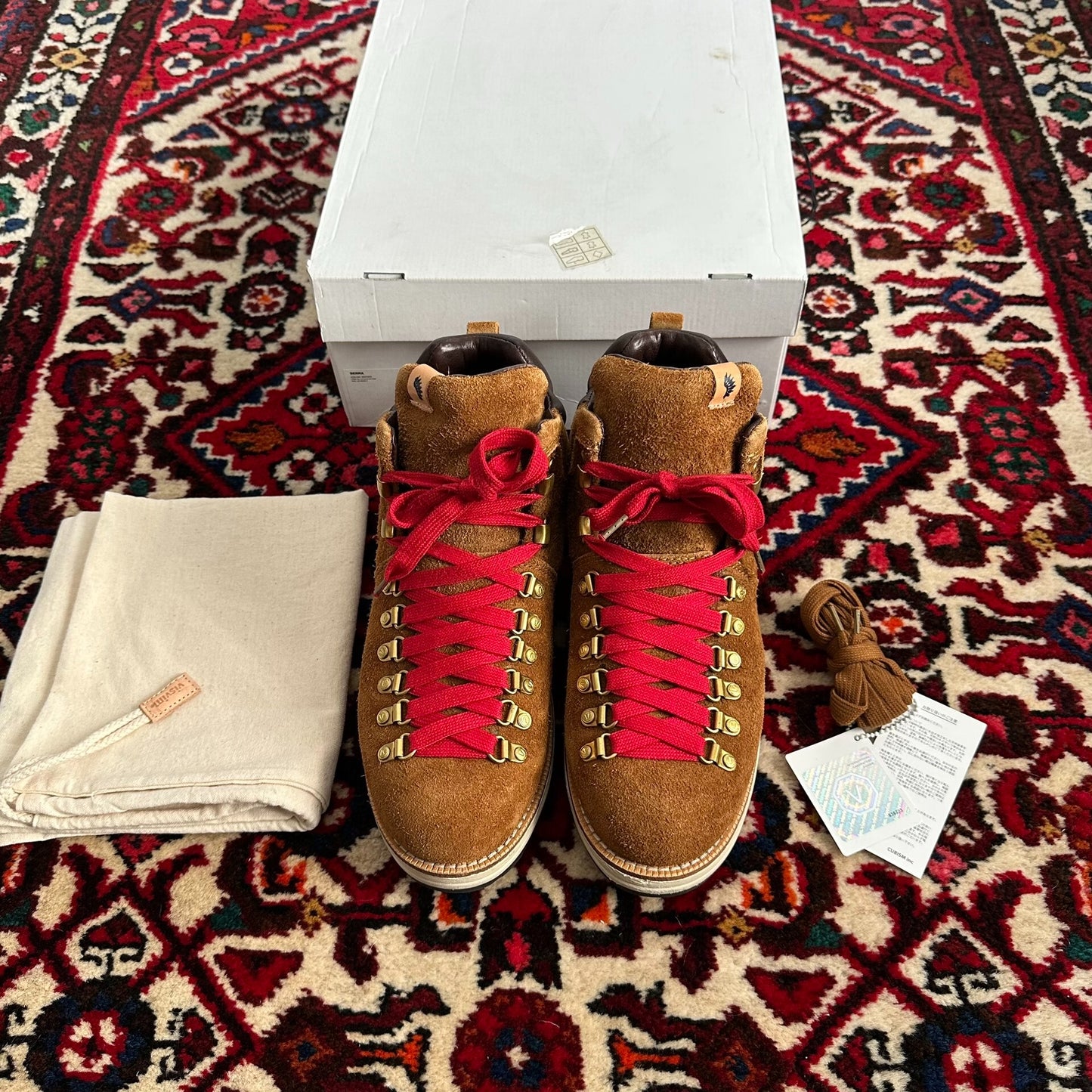Visvim 16ss Serra Hiking Boots Size 8