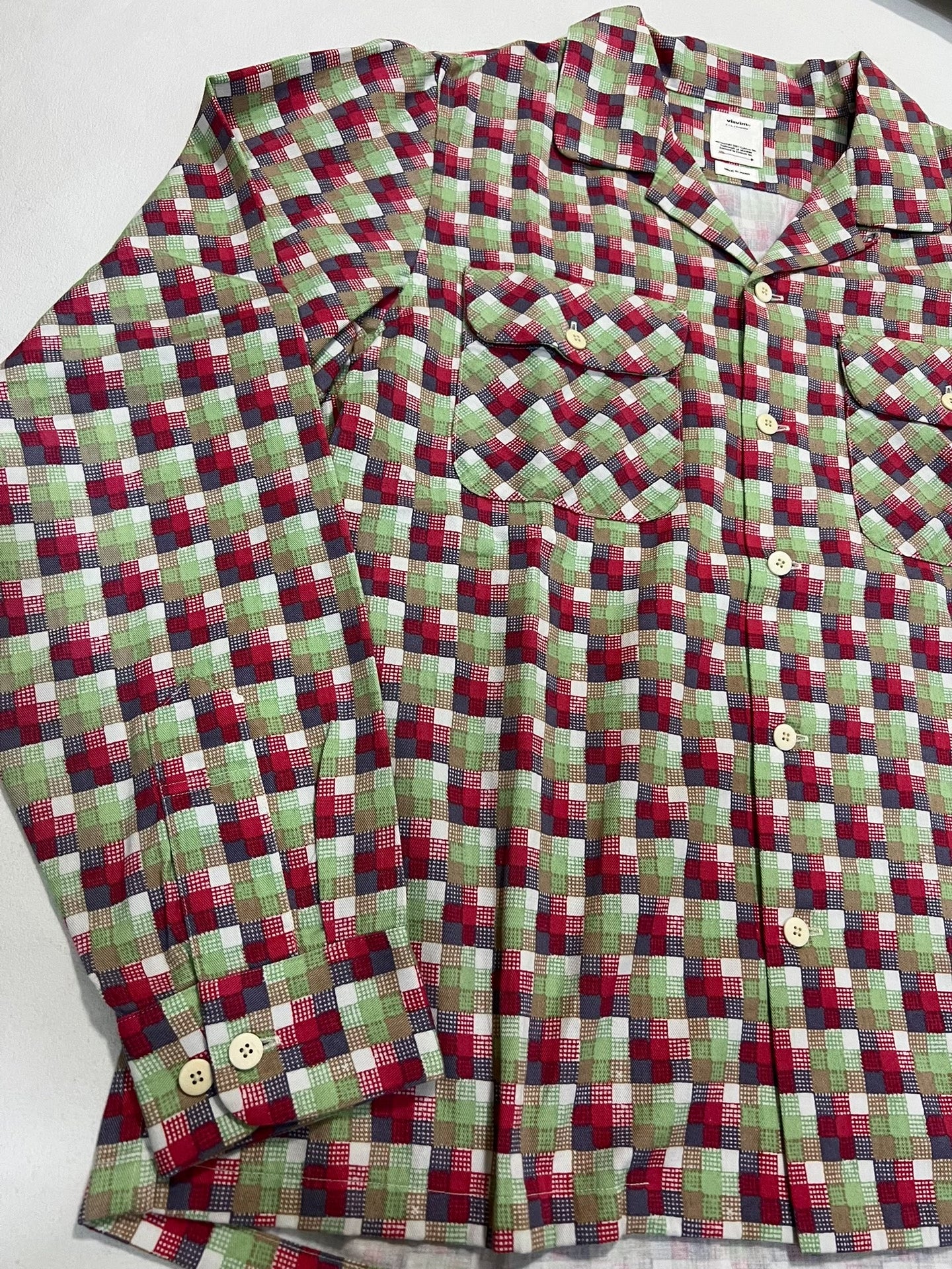 VISVIM 23SS BOOMER KHADI L/S