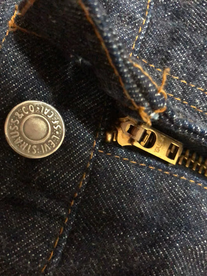 LVC Levi's 502 J22 Raw Denim Jeans