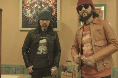 freewheelers leather jacket with pockets