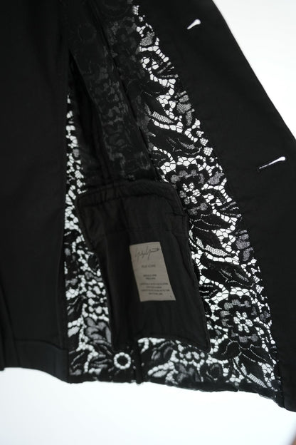 Yohji Yamamoto 09ss Lace Detail Suit