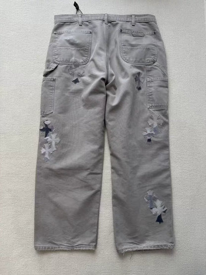 Chrome Hearts Sex Records Snow Camo Cargo Pants