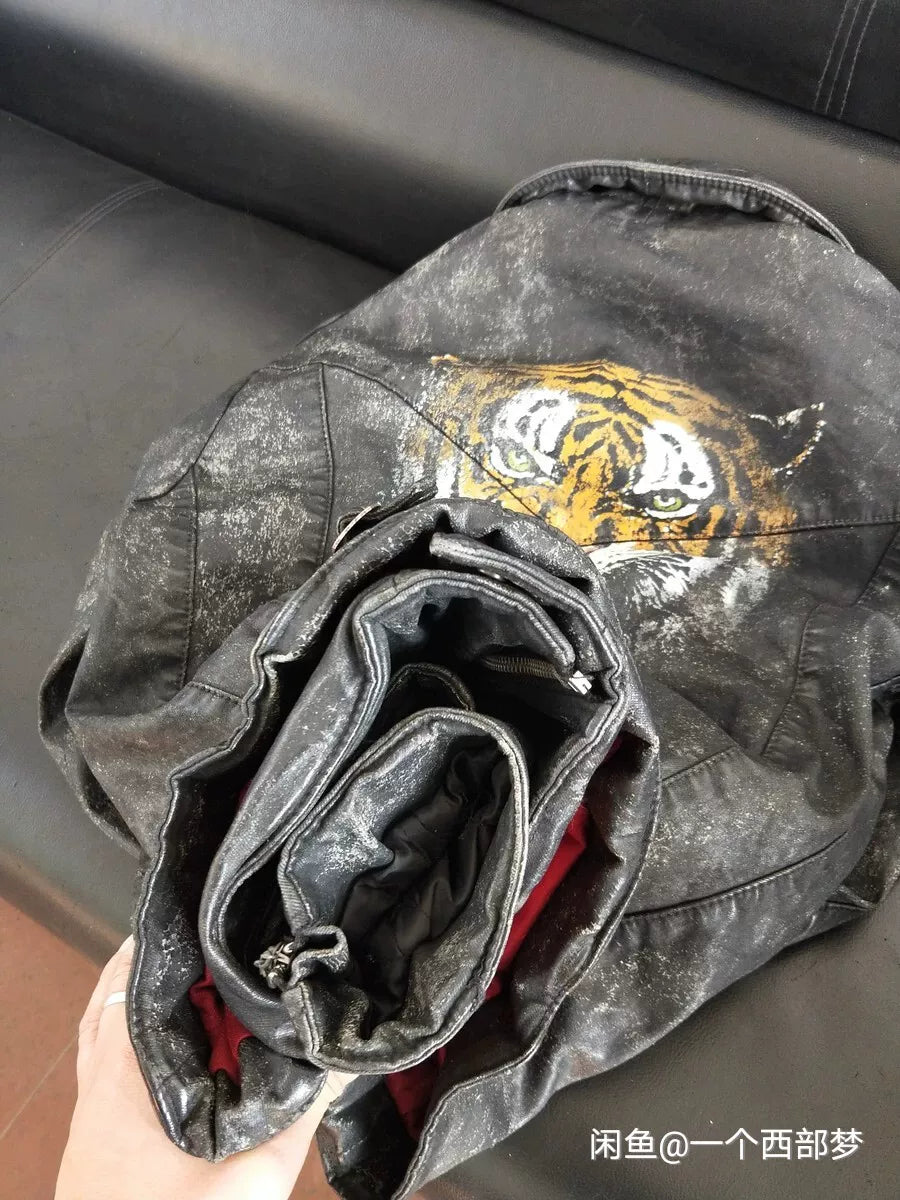 Ralph Lauren Oil Wax Tiger Head Jacket