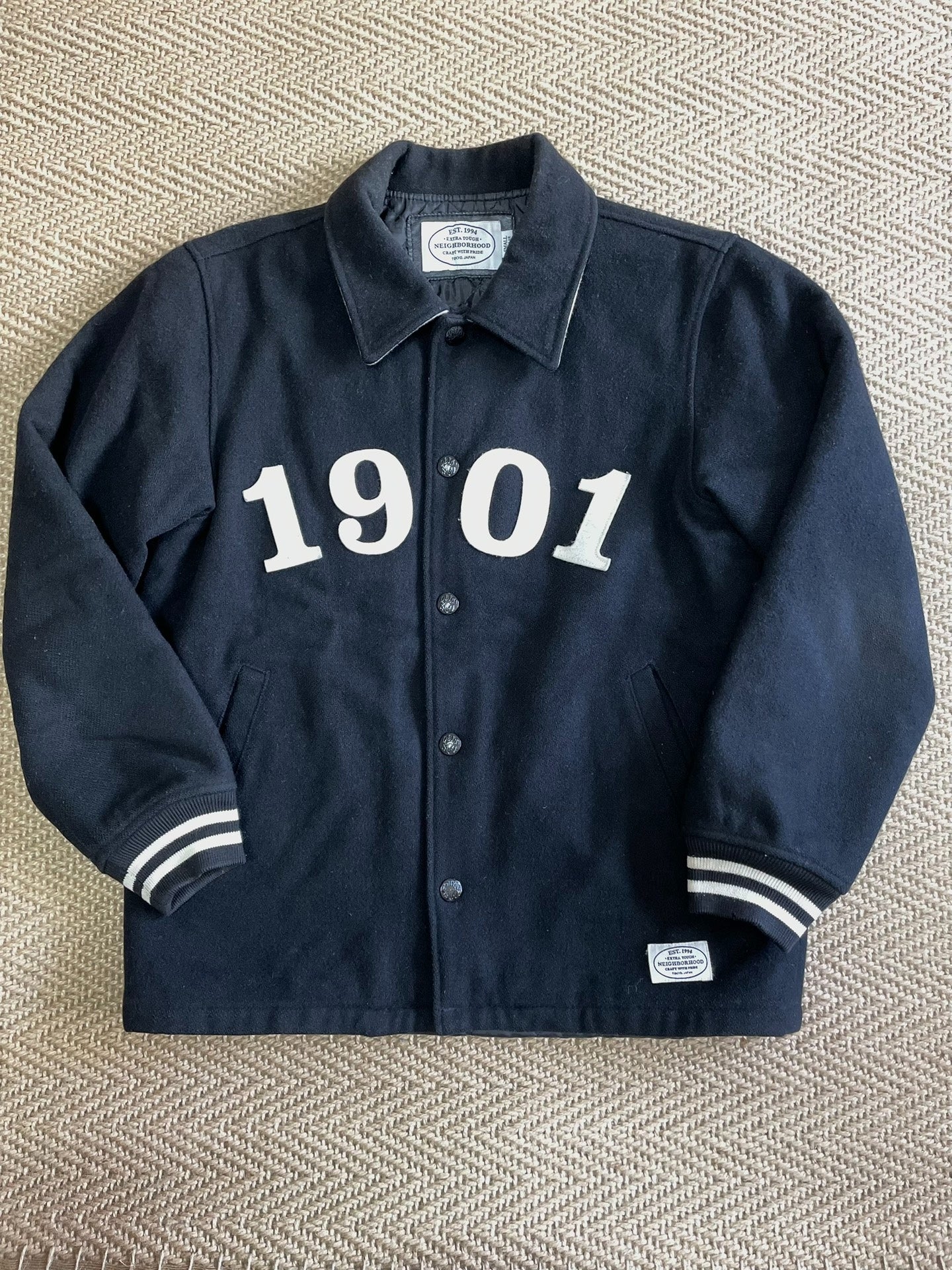 Neighborhood Varsity Thick Cotton Jacket
