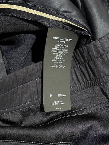 SAINT LAURENT Drawstring Satin Pants