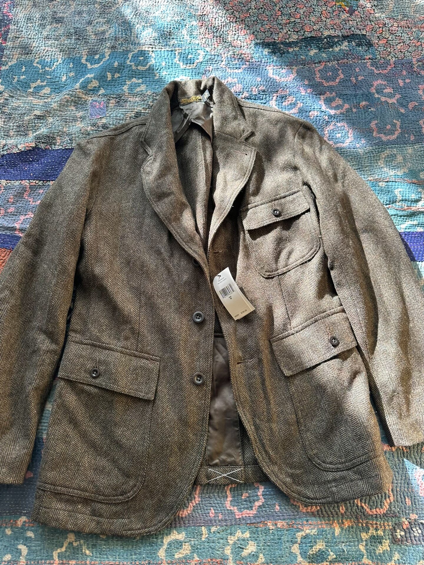 rrl vintage wool blazer jacket