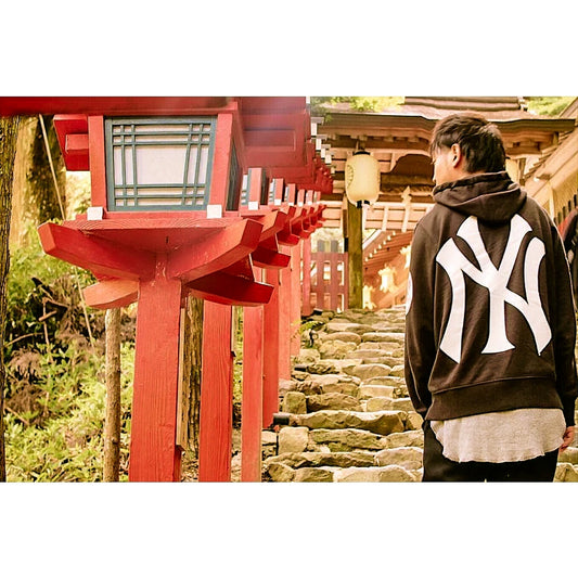 supreme x yankees hooded sweatshirt black