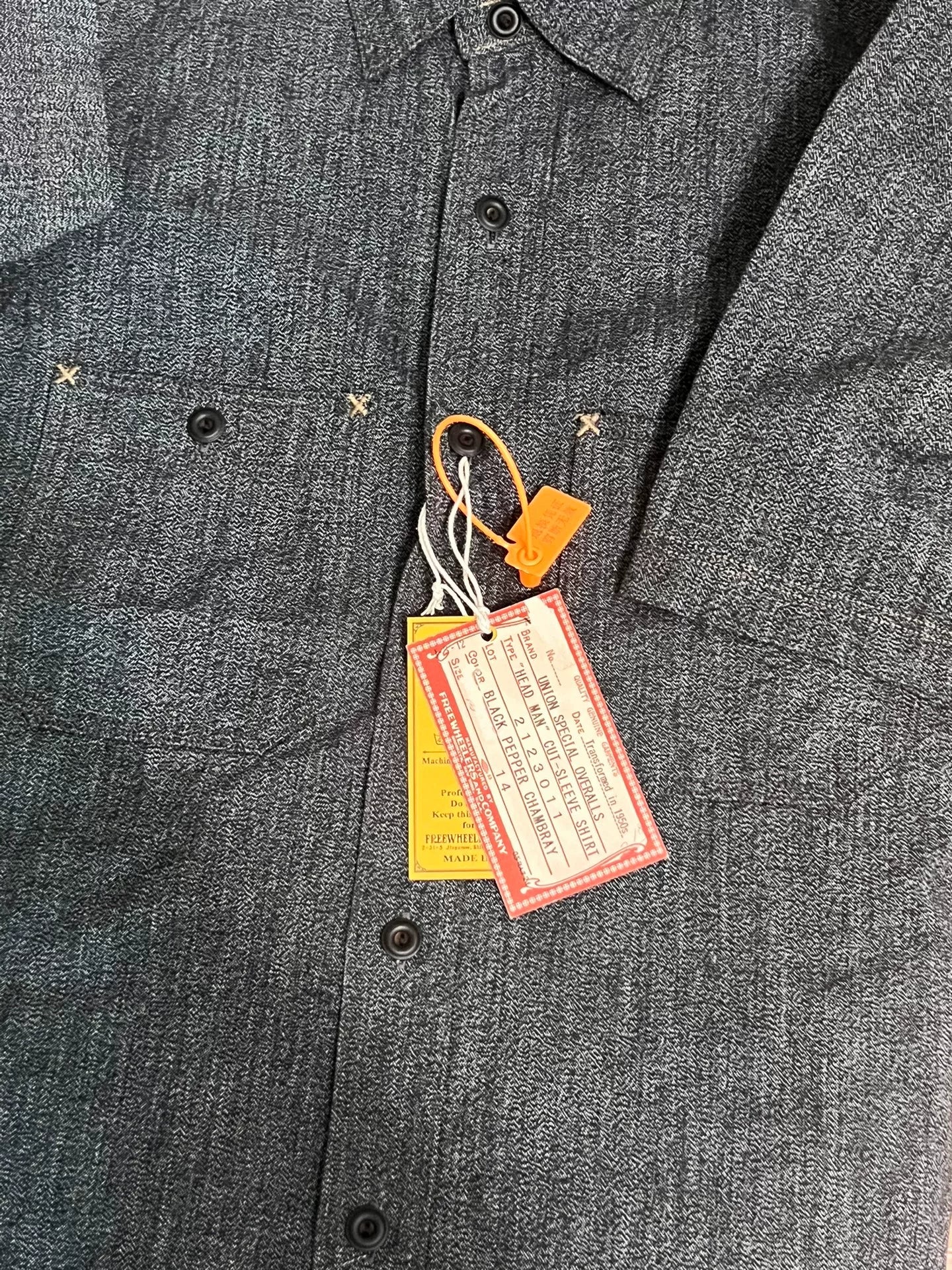 Freewheelers Short Sleeve Top Size 14