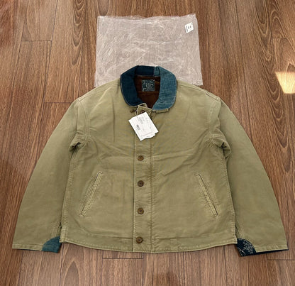visvim ict purser deck jacket khaki