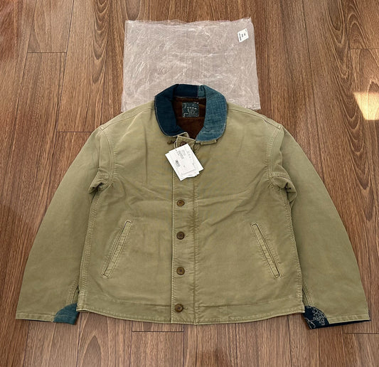 visvim ict purser deck jacket khaki
