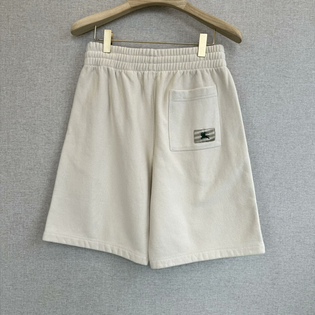 burberry ivory short pants size s