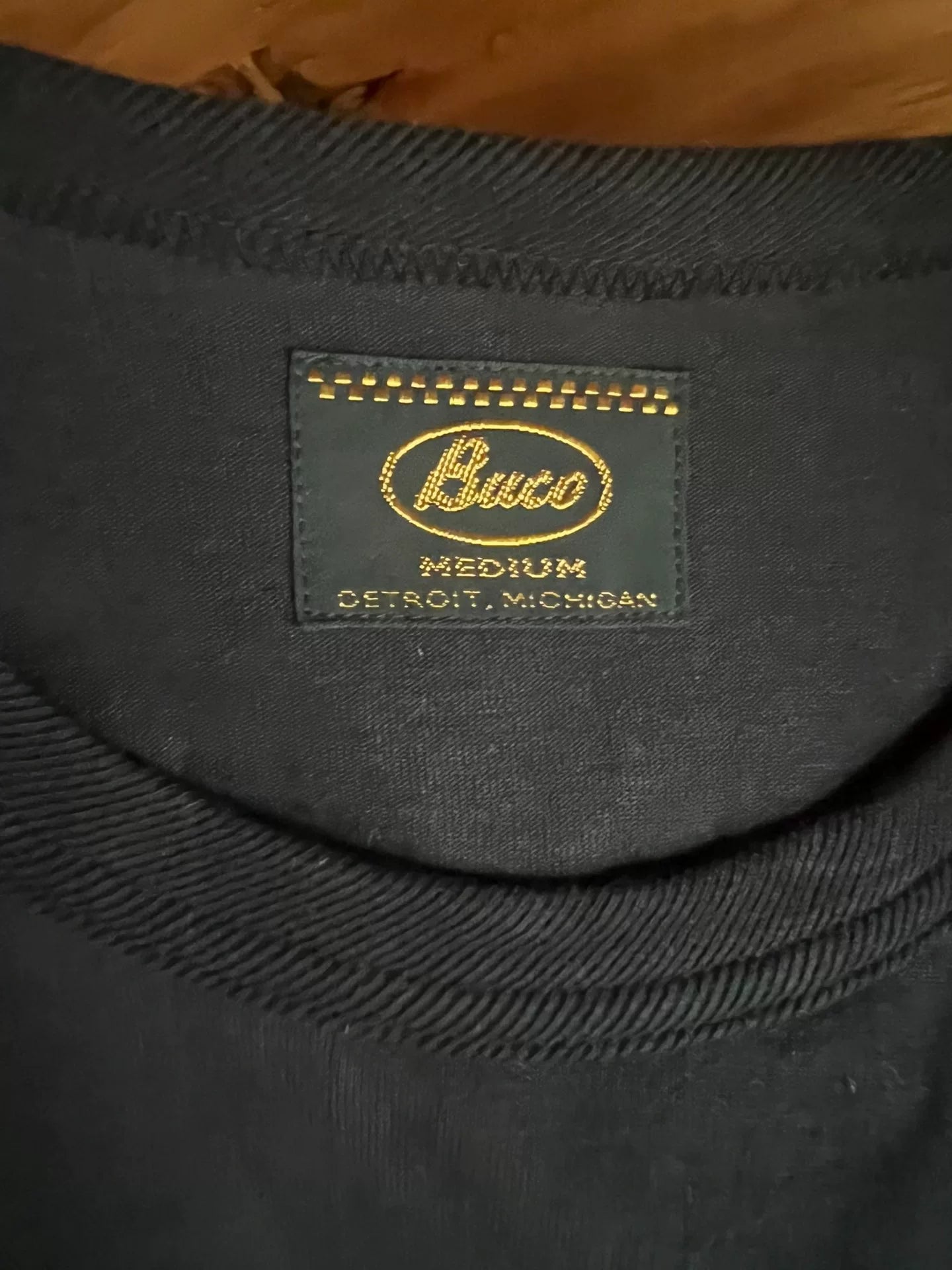 original buco black long sleeve t-shirt