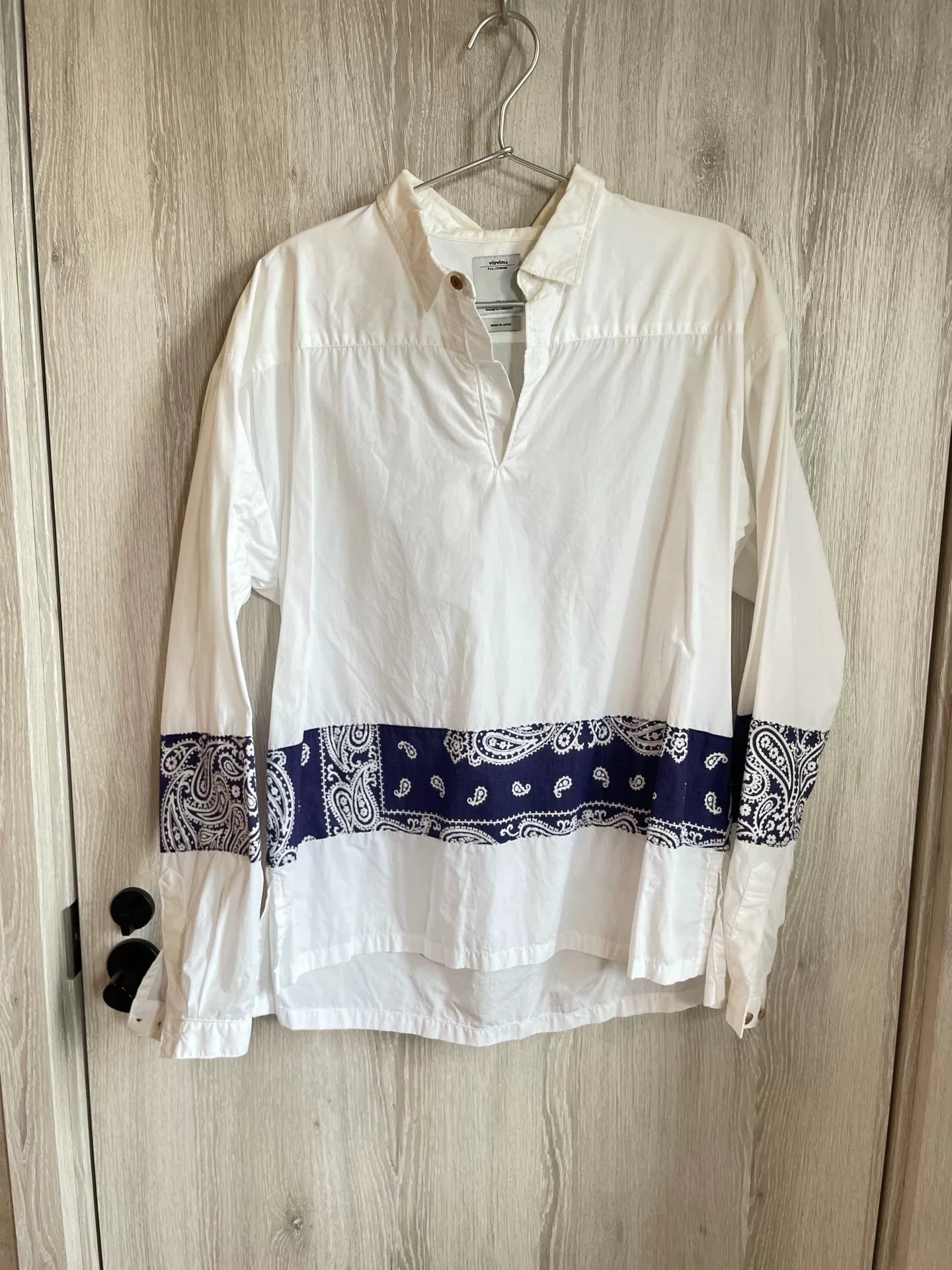 VISVIM Bandana Long-Sleeve Shirt