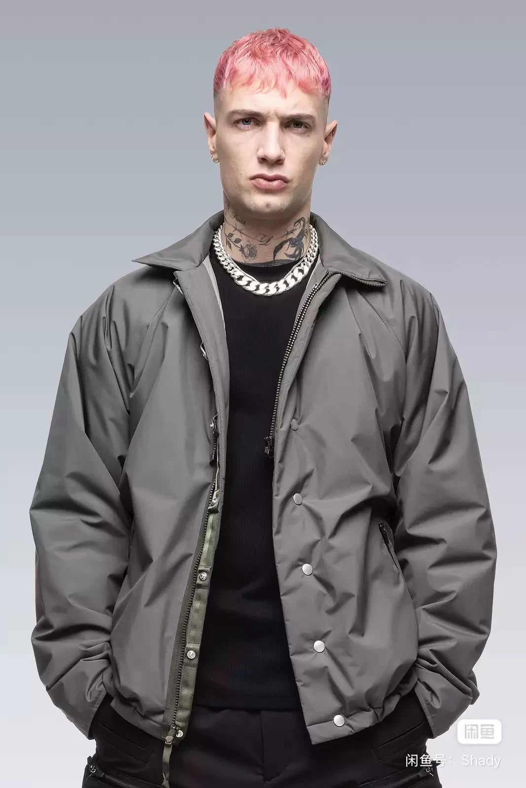 Acronym J95-pl Jacket in Gray