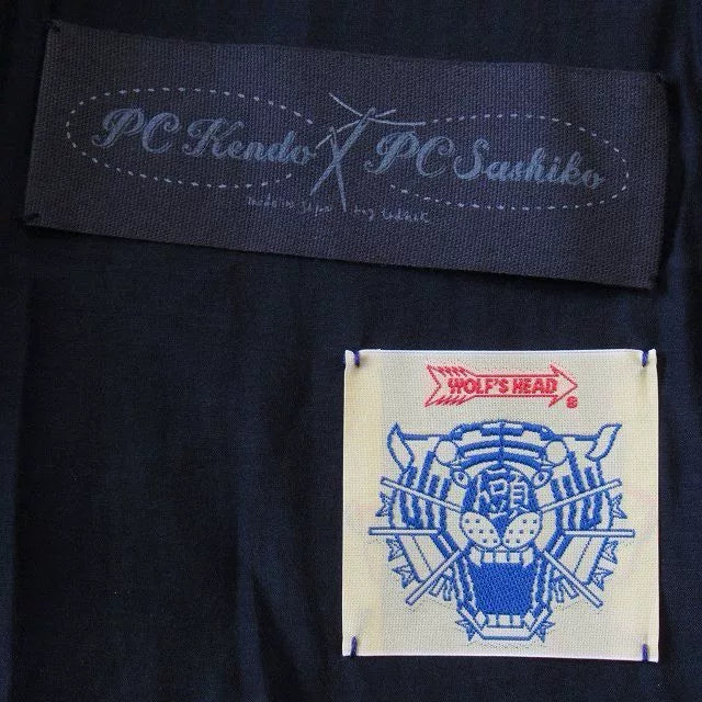 Porter Classic x WOLFS HEAD Sashiko Biker Jacket