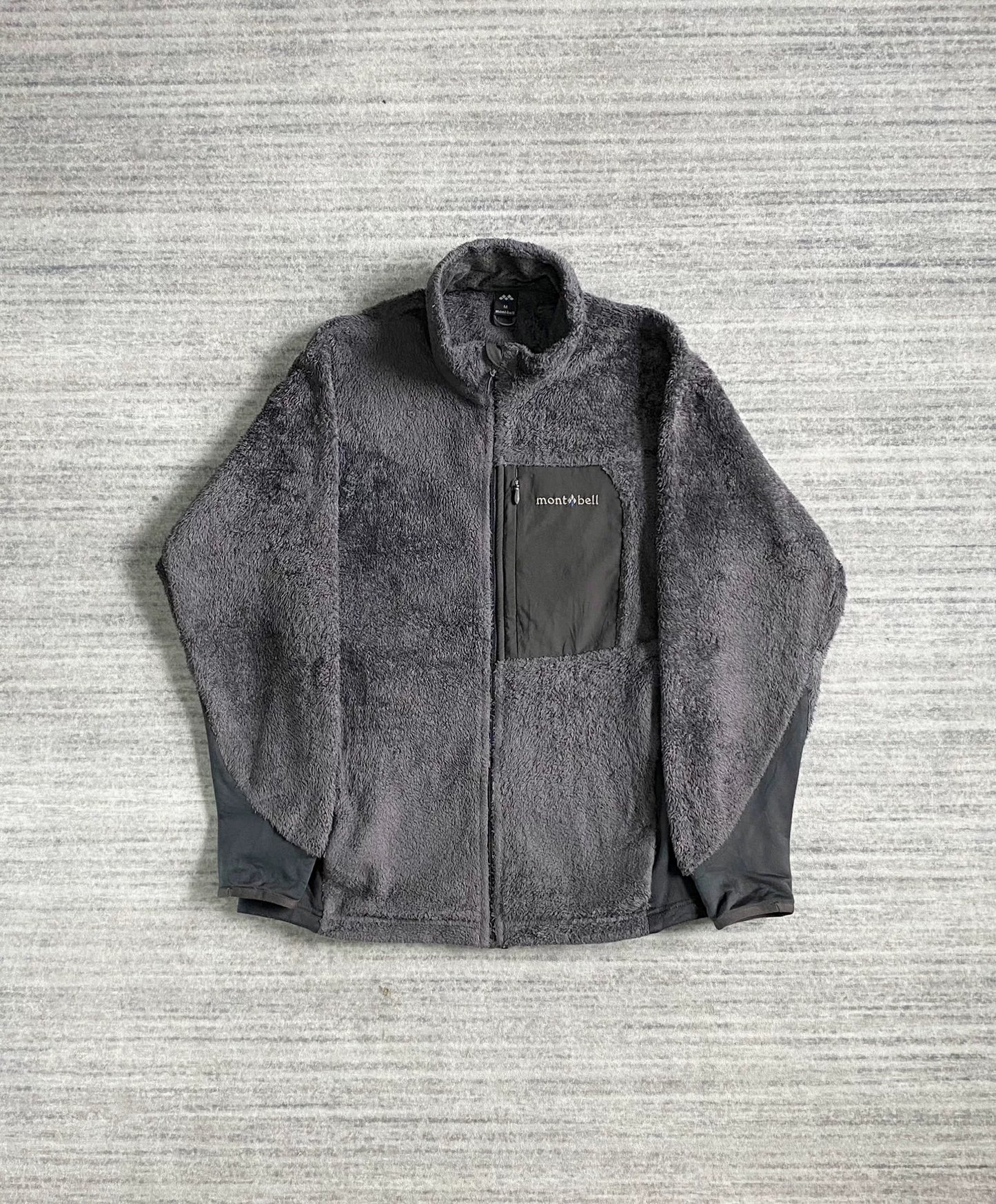 vintage montbell fleece jacket outdoor coat