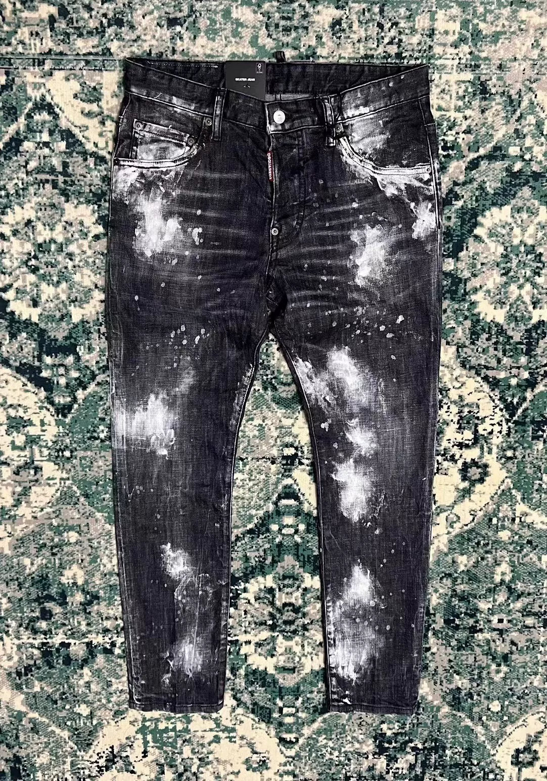 dsquared2 black gray skinny jeans autumn winter