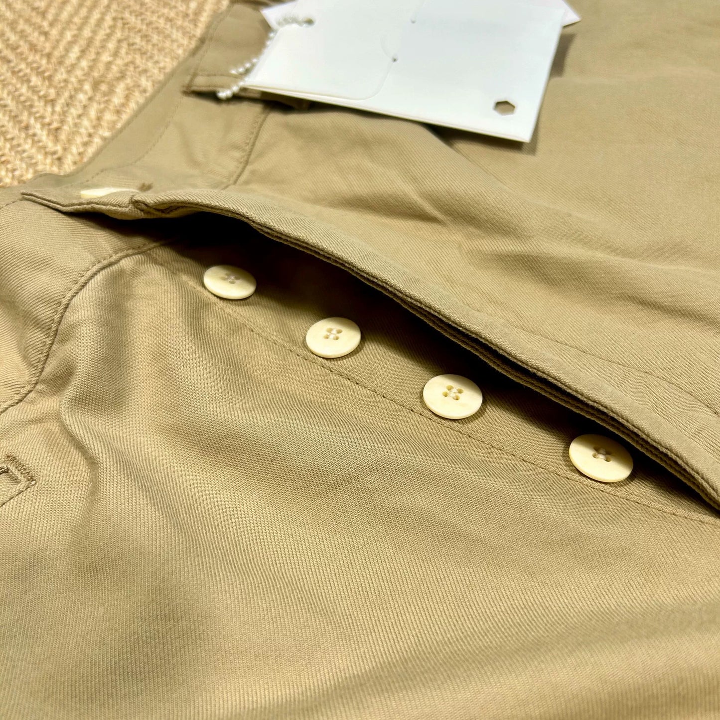 VISVIM CARROL Khaki Cargo Pants