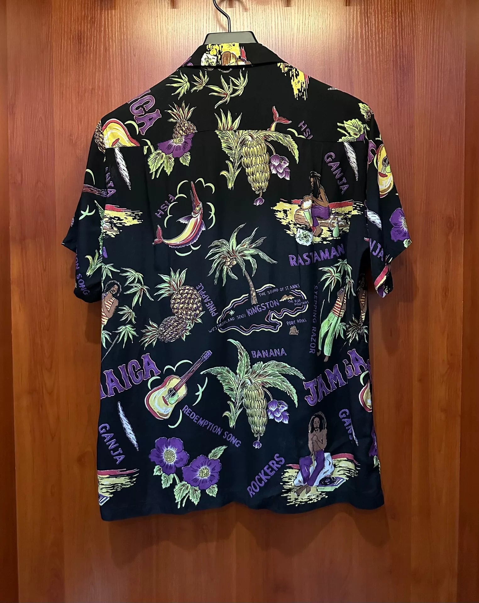 Wacko Maria Jamaican Culture Short-Sleeve Shirt