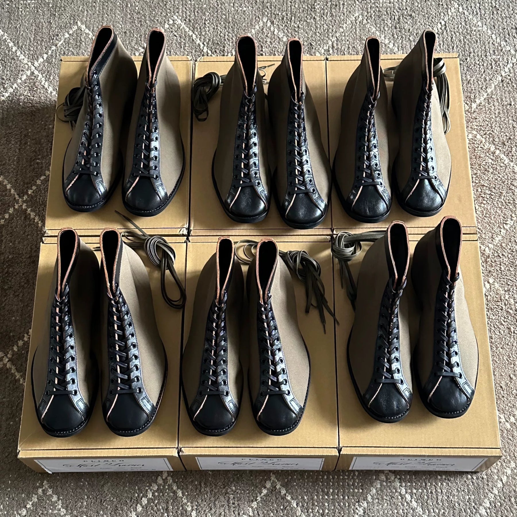 Clinch x BSW Horsehide Boxing Boots