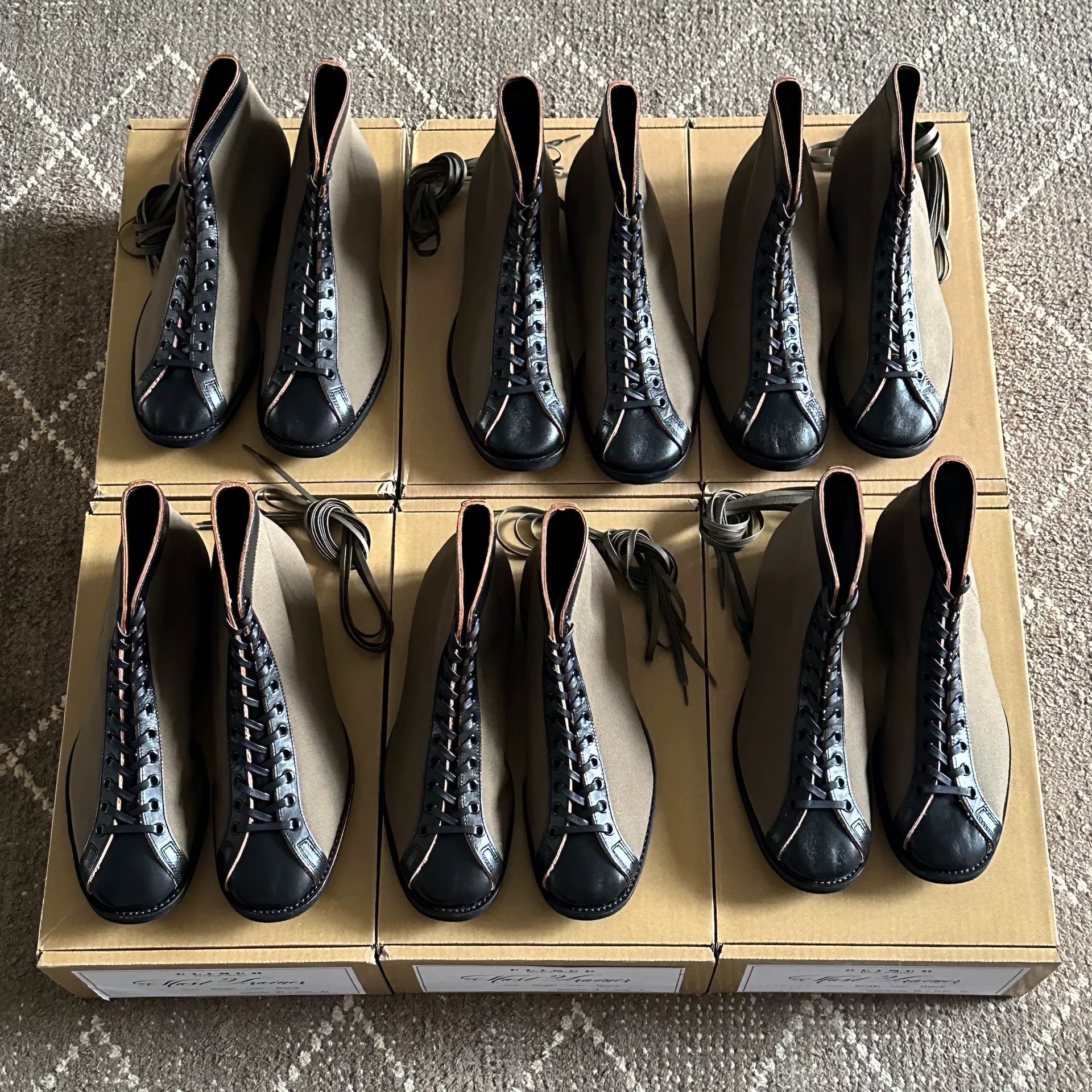 Clinch x BSW Horsehide Boxing Boots
