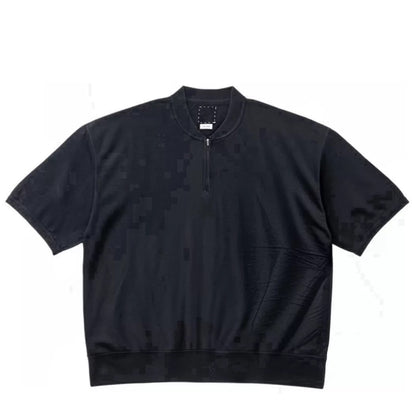 VISVIM MONDO HENLEY ZIP Short-Sleeve T-Shirt