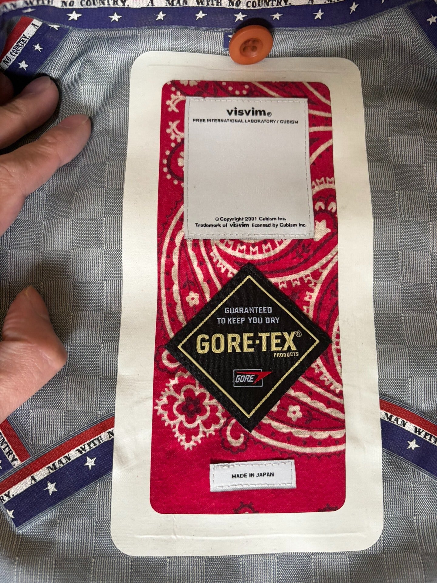 VISVIM 14 ICT OGLALA PARKA 3L GORE-TEX
