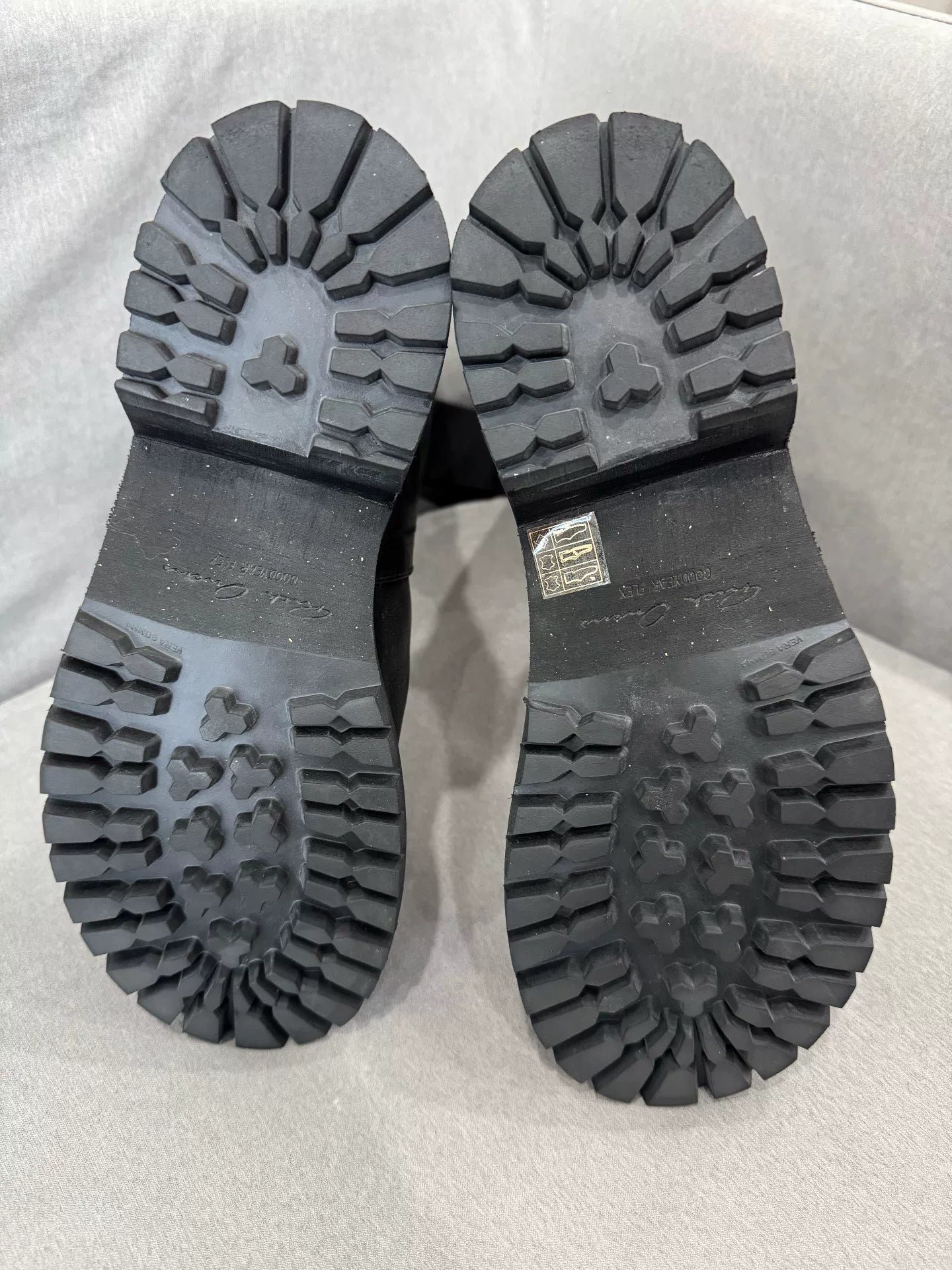 Rick Owens Platform Iron Ring Boots Size 40