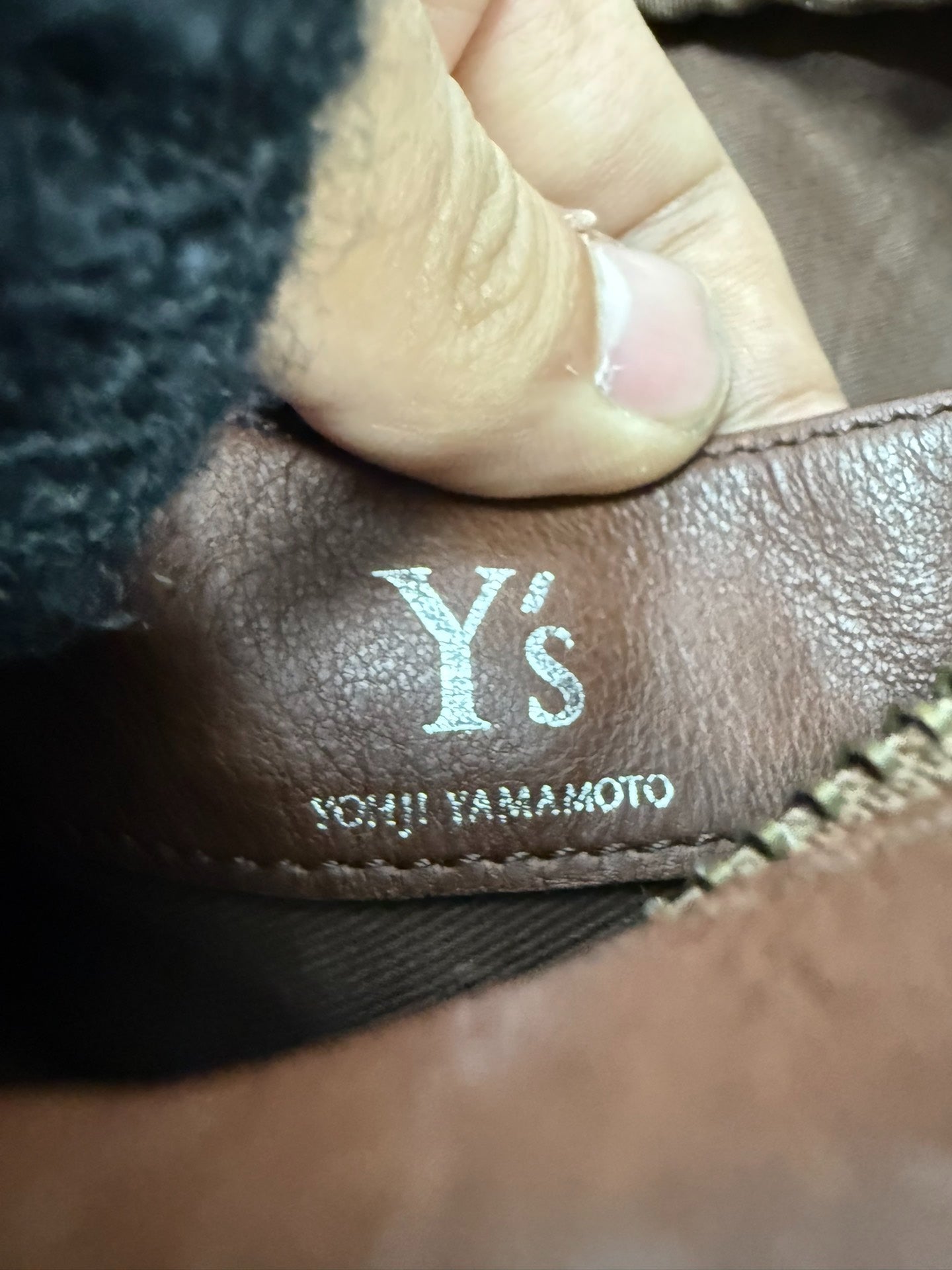Yohji Yamamoto Y's Dumpling Bag
