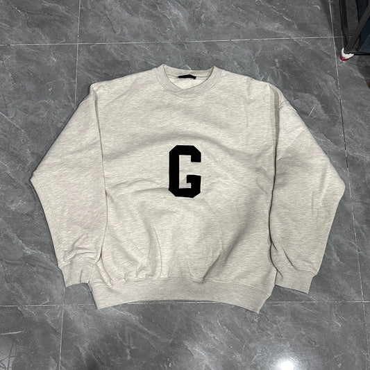 Fear of God Oversized Gray Hoodie