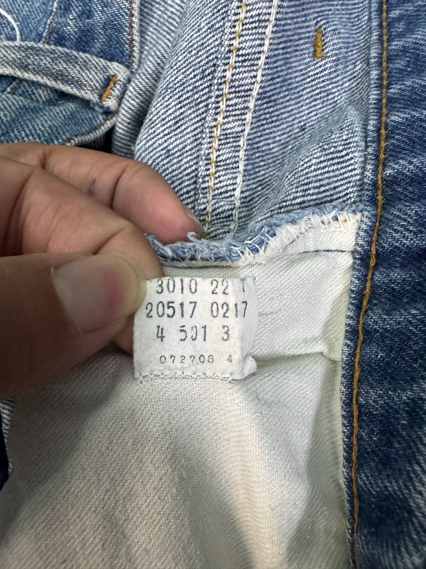 Vintage Levis 517 80s USA Jeans