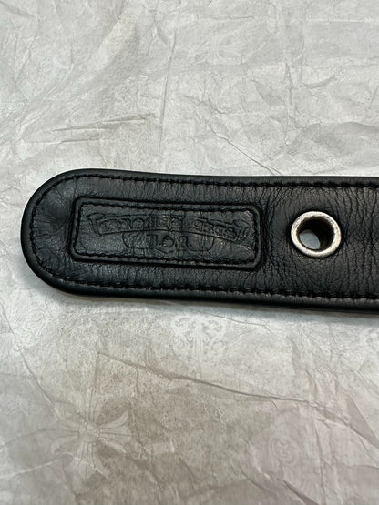 Chrome Hearts Vine Carved Leather Belt