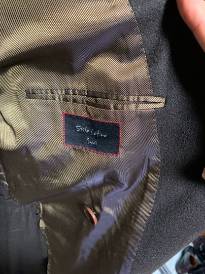 luxurious cashmere overcoat from stile latino