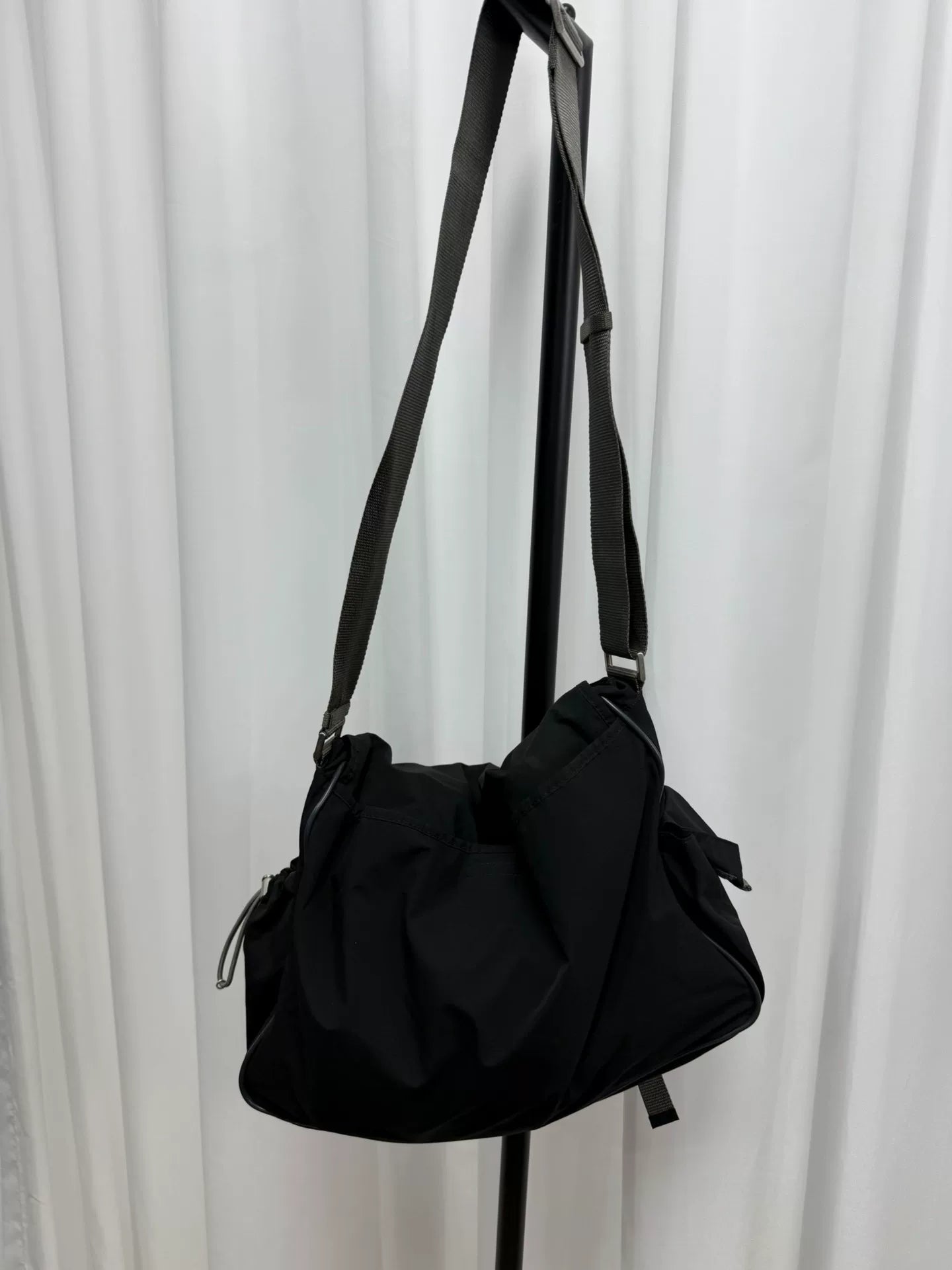 Prada Sport Messenger Bag with Pockets