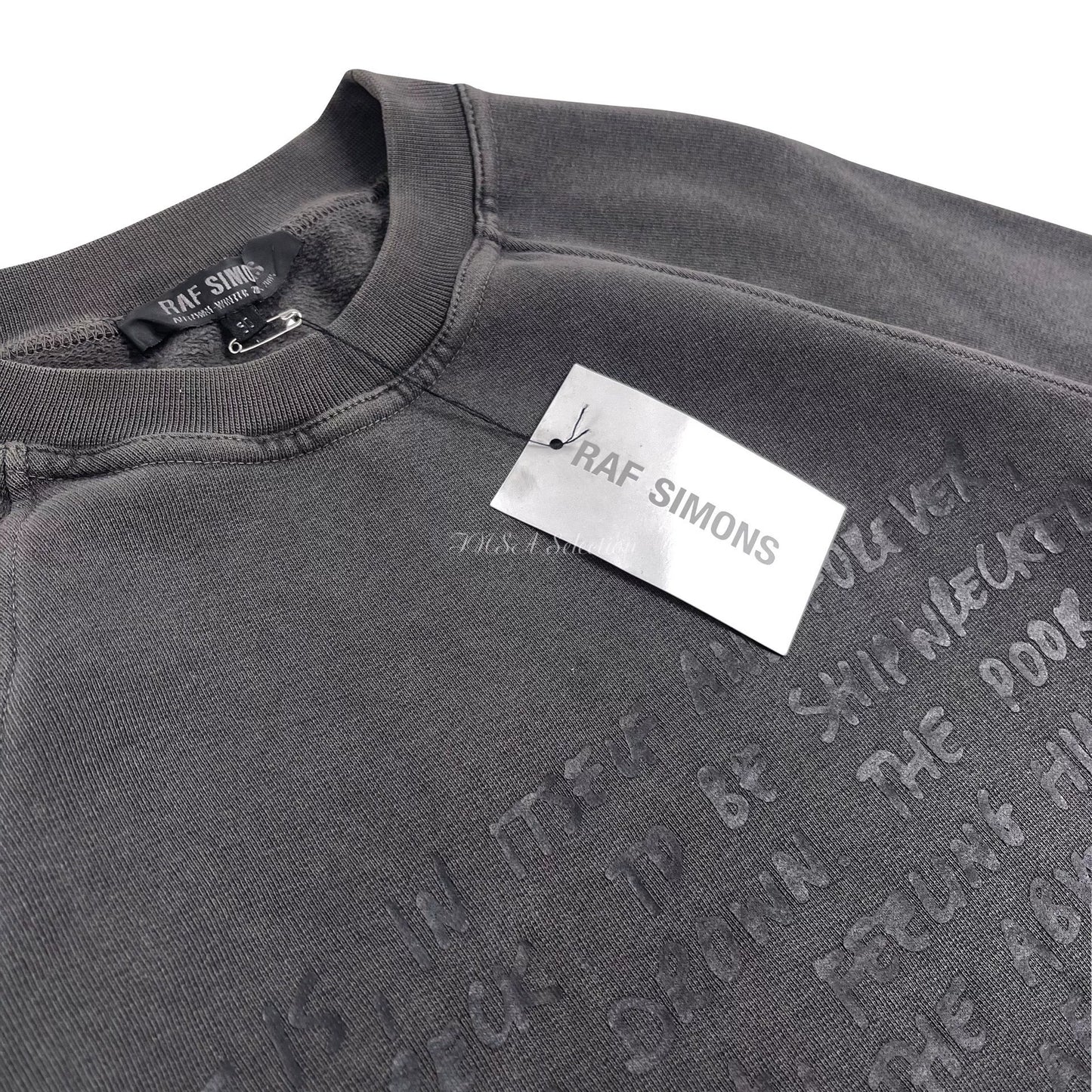 Raf Simons AW05 Waves Shipwreck Sweatshirt