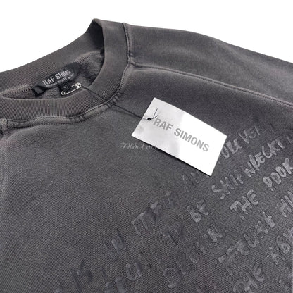 Raf Simons AW05 Waves Shipwreck Sweatshirt