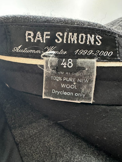 RAF SIMONS 99AW Wool Trousers