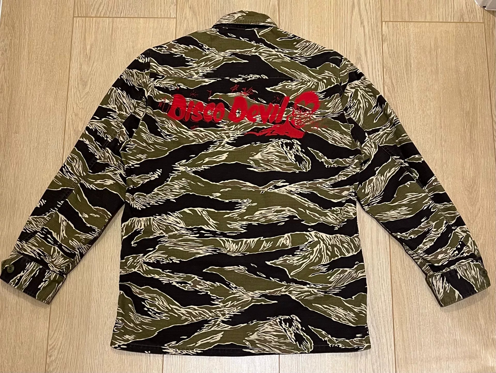 WACKO MARIA x Disco Devil Camo Jacket 18ss