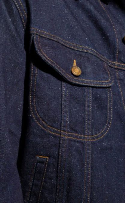 Saint Laurent Dark Blue Denim Jacket