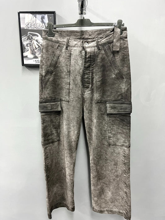 Rick Owens DRKSHDW Cargo Wide-Leg Pants