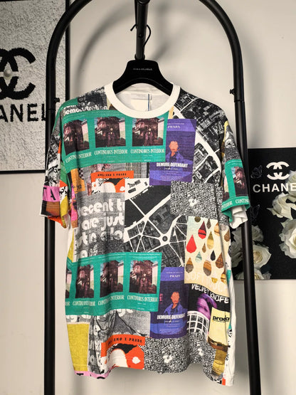 Authentic Prada Short Sleeve Triangle Logo Shirt