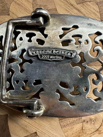 Chrome Hearts Oval Star Belt Buckle