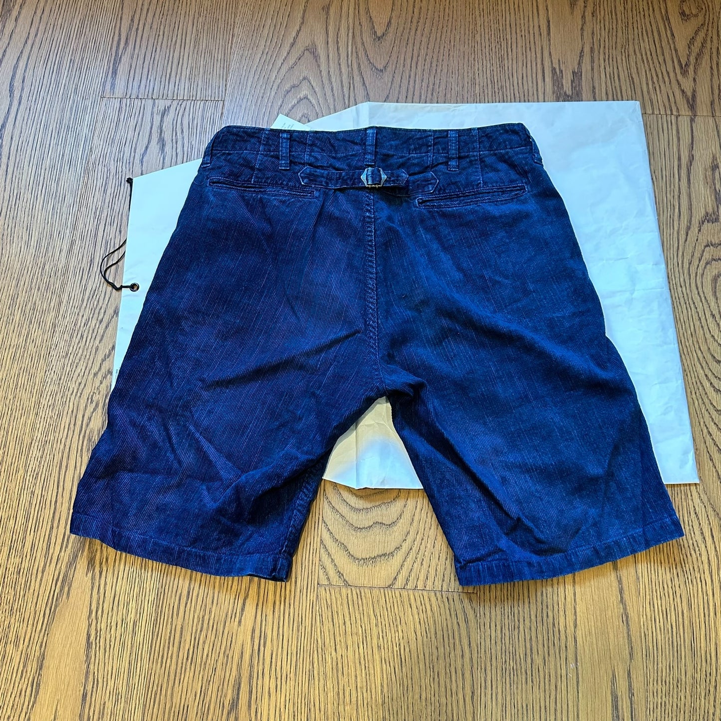 visvim chino shorts slub cords 18ss