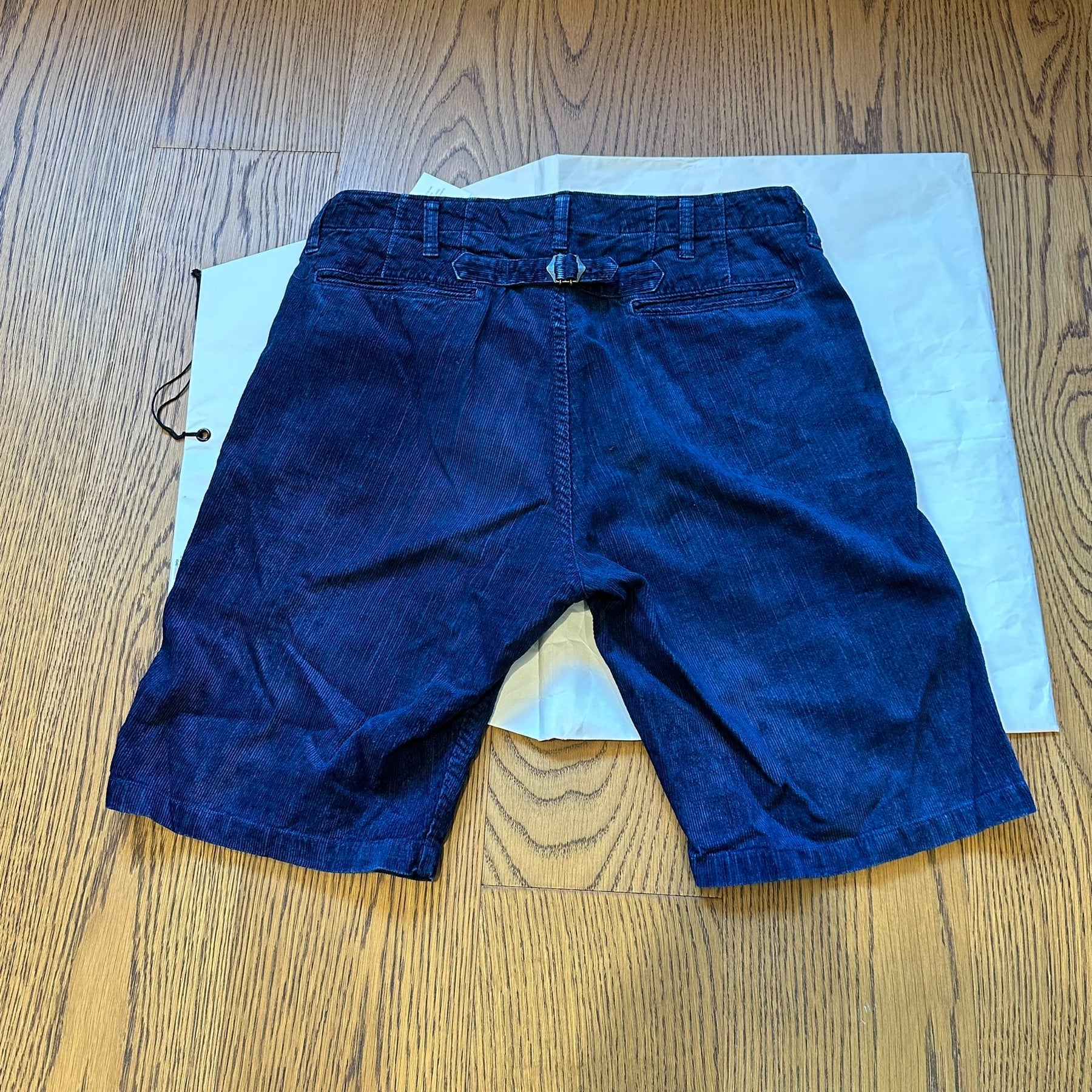visvim chino shorts slub cords 18ss