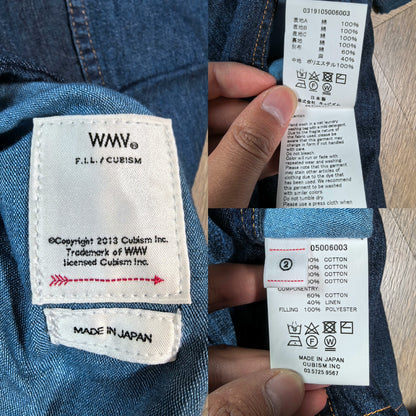 visvim kimono coat with reversible design