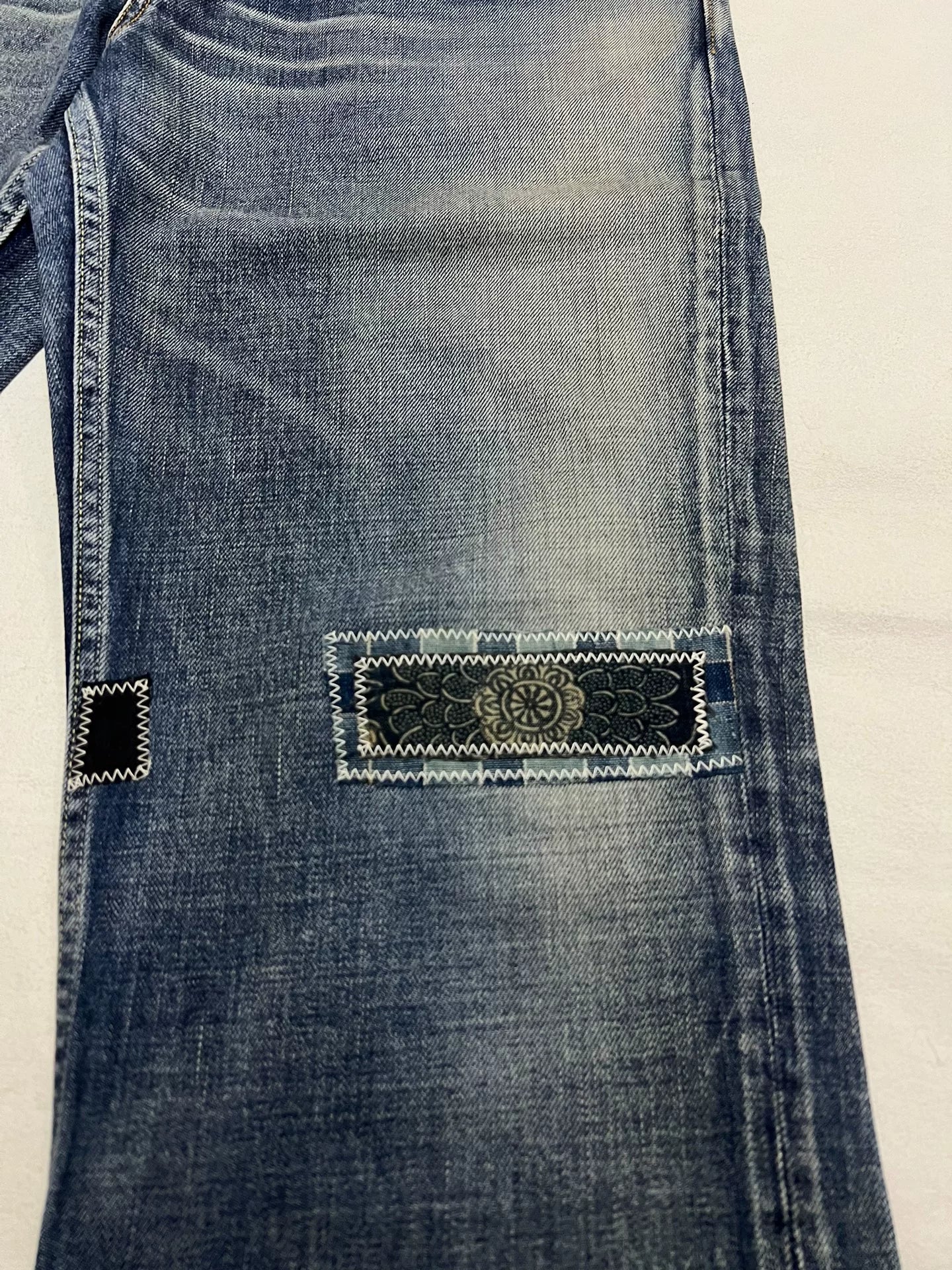visvim 19ss spot d7 jeans