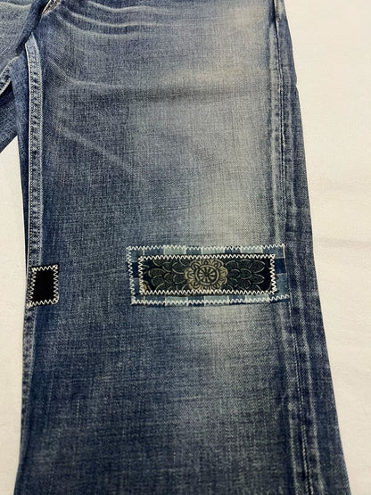 visvim 19ss spot d7 jeans